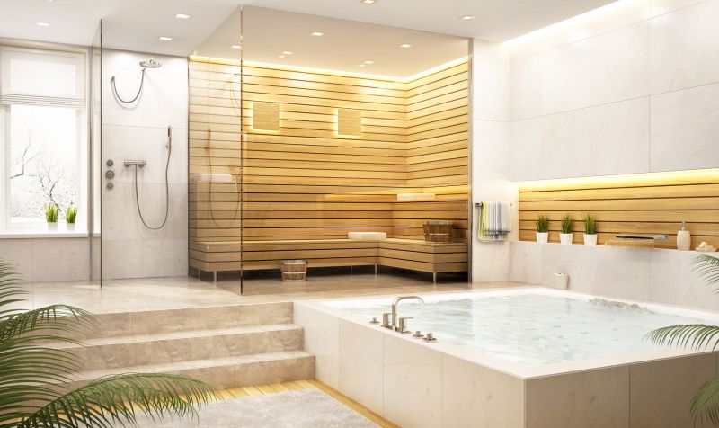 Luxury Bathroom with Natural Elements